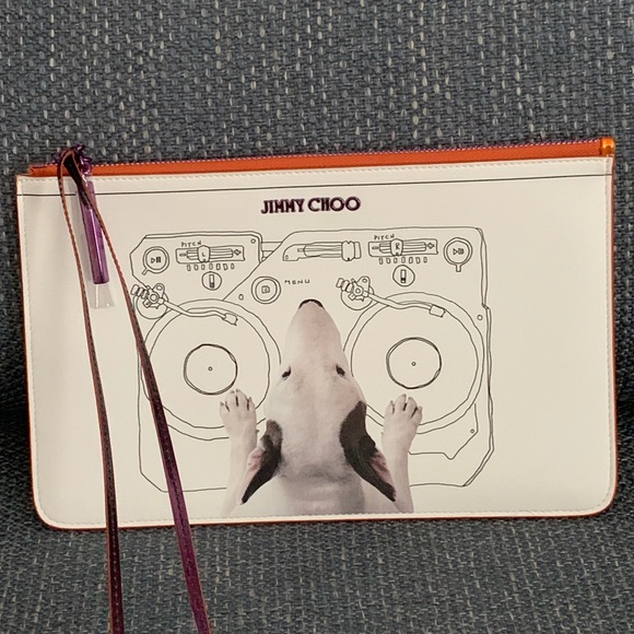 Jimmy Choo ChooHound Clutch - Picture 9 of 14